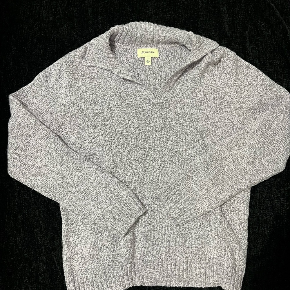 St. John's Bay Light Purple V-Neck Sweater